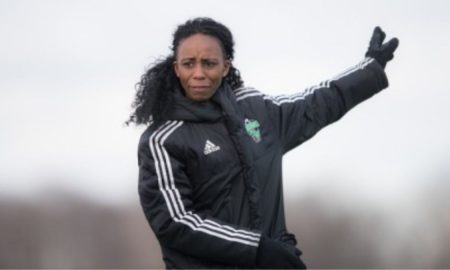 Helen Nkwocha becomes first female coach of a European top-flight men's team