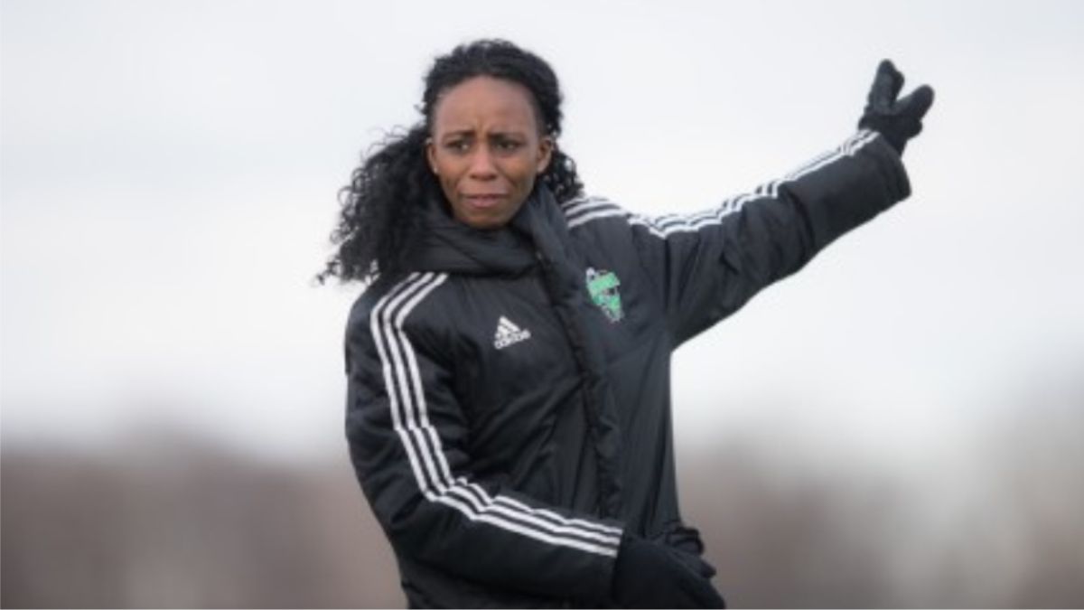 Helen Nkwocha becomes first female coach of a European top-flight men's team