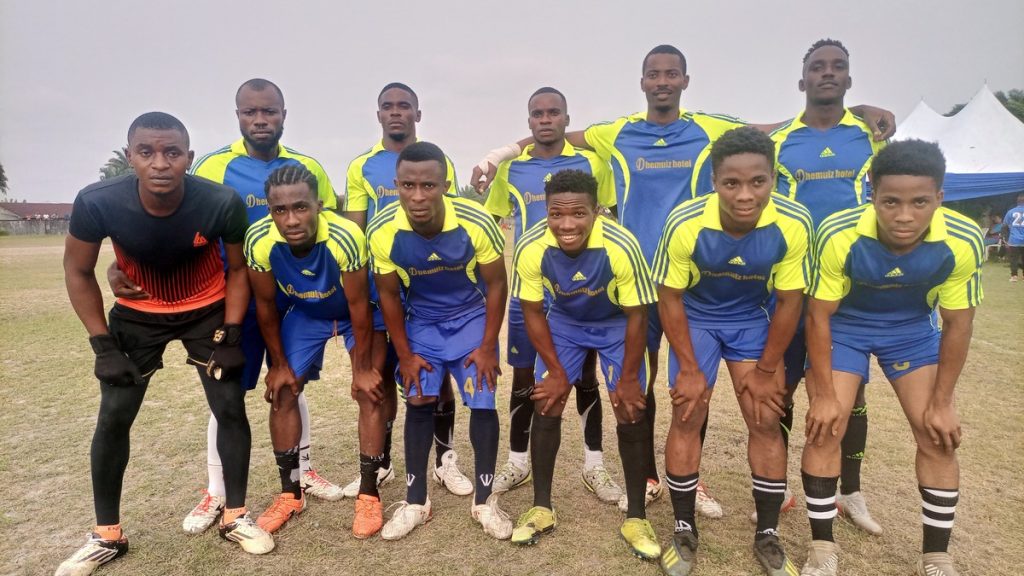 Dhemiuz FC are the champions of the 2021 Edition of Rt Hon. Okpolupm Etteh Unity Cup (PHOTO CREDIT: Nsidibe Akpan)