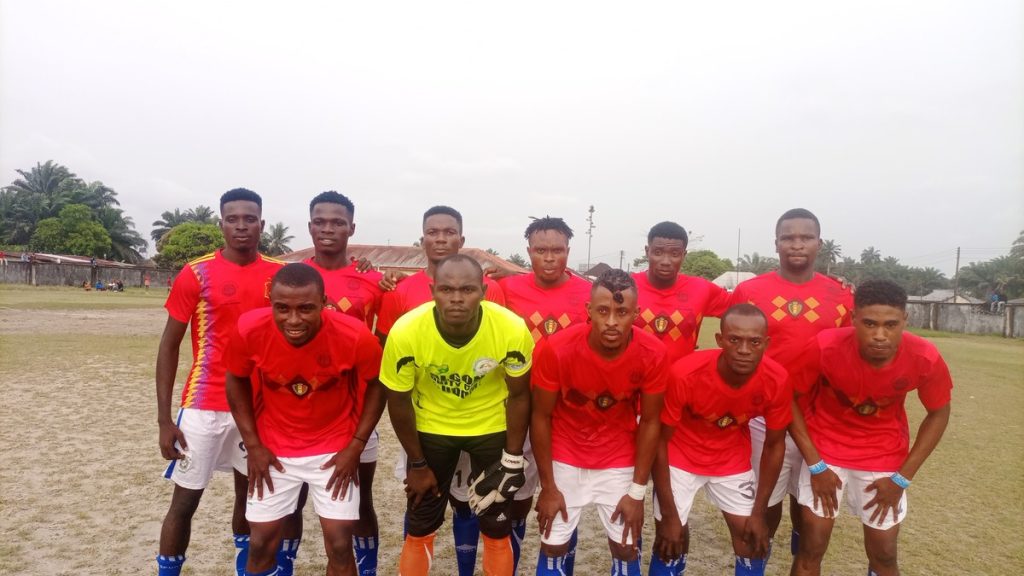 Holders Upenekang Town FC were defeated in the finals on Sunday (PHOTO CREDIT: Nsidibe Akpan) 