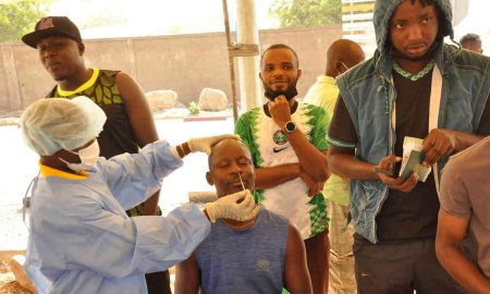 Supporters Club takes COVID-19 test, prepares to support Super Eagles against Sudan