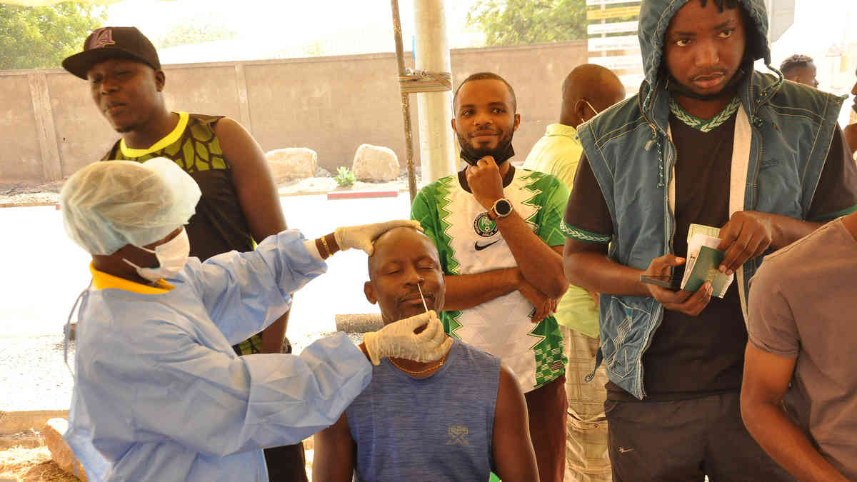 Supporters Club takes COVID-19 test, prepares to support Super Eagles against Sudan