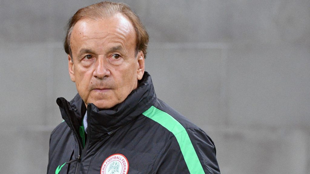 Gernot Rohr was replaced as Technical Director and Head Coach by Eguavoen