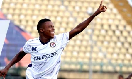 VIDEO: Saviour Isaac scores wonder goal as Vandrezzer FC crush new boys Adoration FC