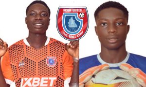 Nsikan Alloysius and Covenant Bassey: Akwa United registers two academy players