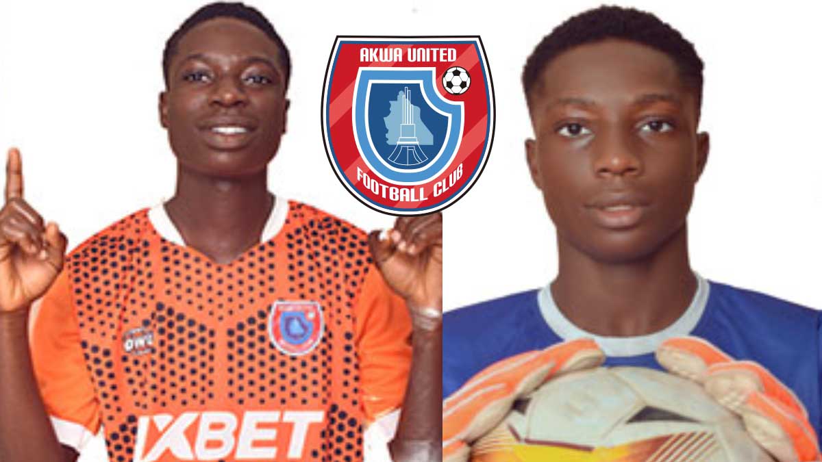 Nsikan Alloysius and Covenant Bassey: Akwa United registers two academy players