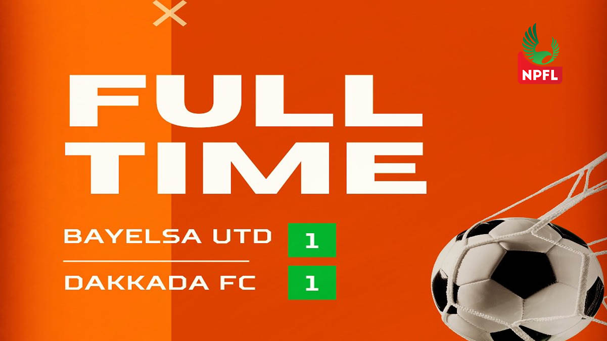 Daniel Daga equalizer denies Bayelsa United victory on NPFL return