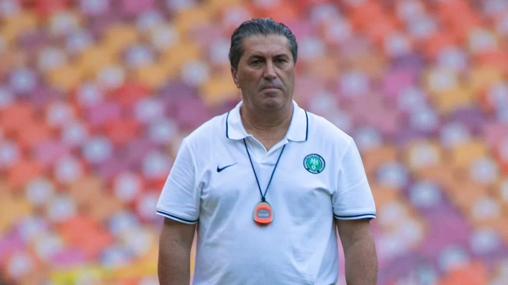 Super Eagles coach, Jose Peseiro (Photo credit: Oga Nla Media)