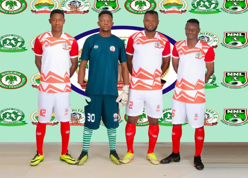 Ekiti United unveiled kits for the 2023 NNL season alongside new head coach Kehinde Anjorin