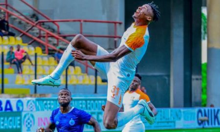 Sunshine Stars defender Ekerette Udom has scored four goals in the NPFL this season, three in the regular season, one in the Super Six