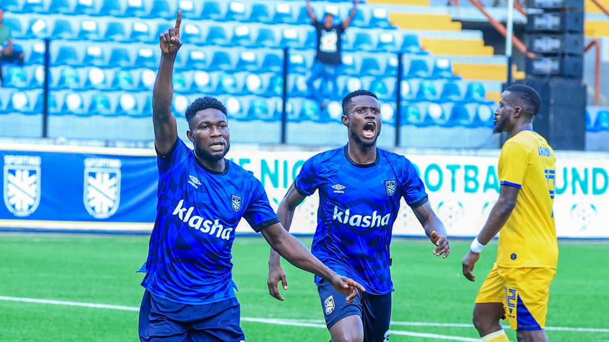 Sporting Lagos makes historic debut with thrilling Victory in NPFL premiere