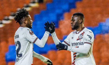 Nigerian footballers Victor Boniface, Gift Orban, Chuba Akpom and Raphael Onyedika scored goals for their respective clubs in Europe's club competitions