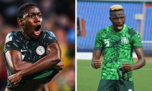 Nigerian duo, Victor Osimhen and Asisat Oshoala have been named CAF best In the Men and Women's category respectively for the year 2023.