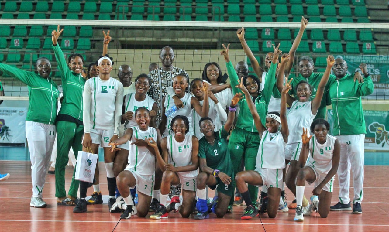 Nigeria has qualified for the final of the 2023 Girls U17 African Nations Volleyball Championship in Abuja on Thursday. THE ATHLETICNG reports.