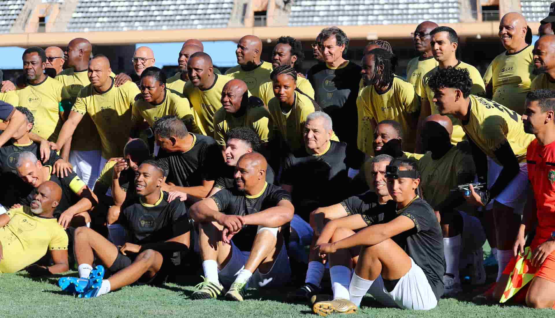 As reported by CAF ONLINE, Some of Africa’s most celebrated football names including former winners of African Player of the Year joined their Moroccan counterparts in an exhibition match staged in hounour of those who lost their lives during the tragic Earthquake in September 2023.