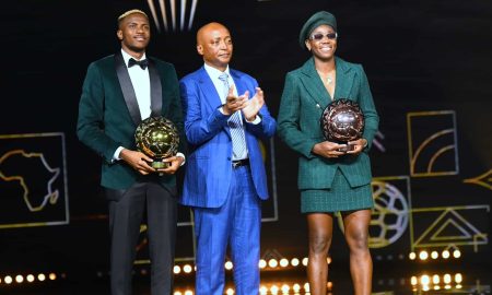 NFF President congratulates Osimhen Oshoala NNadozie Super Falcons on CAF Awards win Mercy Akide too