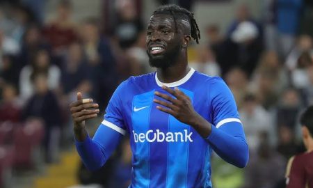 Nigerian striker Tolu Arokodare expressed his excitement after scoring a brace for Genk in their 3-0 win over Antwerp on Tuesday.