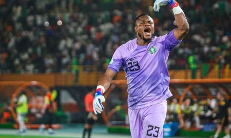 Super Eagles have received a significant boost ahead of their crucial Africa Cup of Nations (AFCON) 2023 quarterfinal clash against Angola, with goalkeeper Stanley Nwabali returning to training.