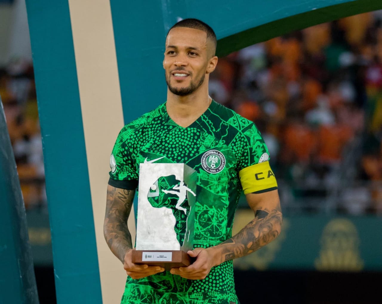 William Troost-Ekong, has shown interest in the possibility of joining the Saudi Pro League, where renowned Portuguese footballer Cristiano Ronaldo