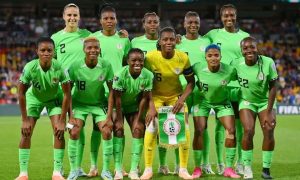 Super Falcons of Nigeria starting XI vs Cameroon