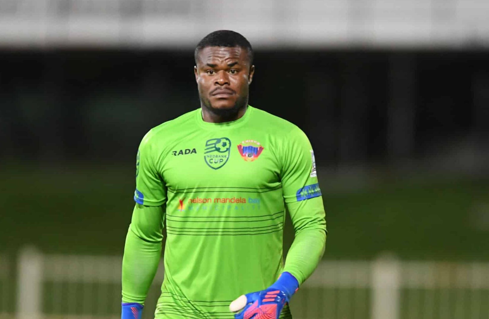 Chippa United goalkeeper Stanley Nwabali