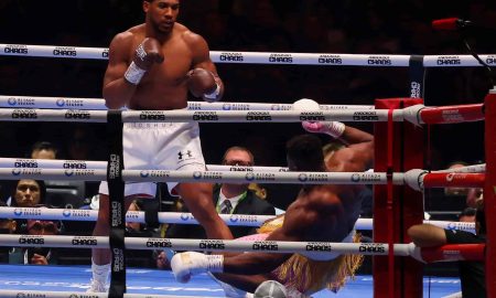 nthony Joshua, 34, delivered a resounding message to the heavyweight division by securing a devastating second-round knockout victory over Francis Ngannou