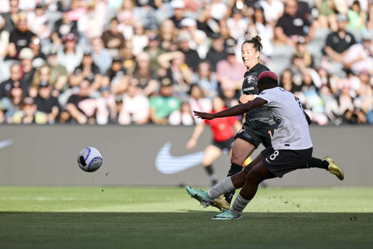 Asisat Oshoala Bay FC debut goal