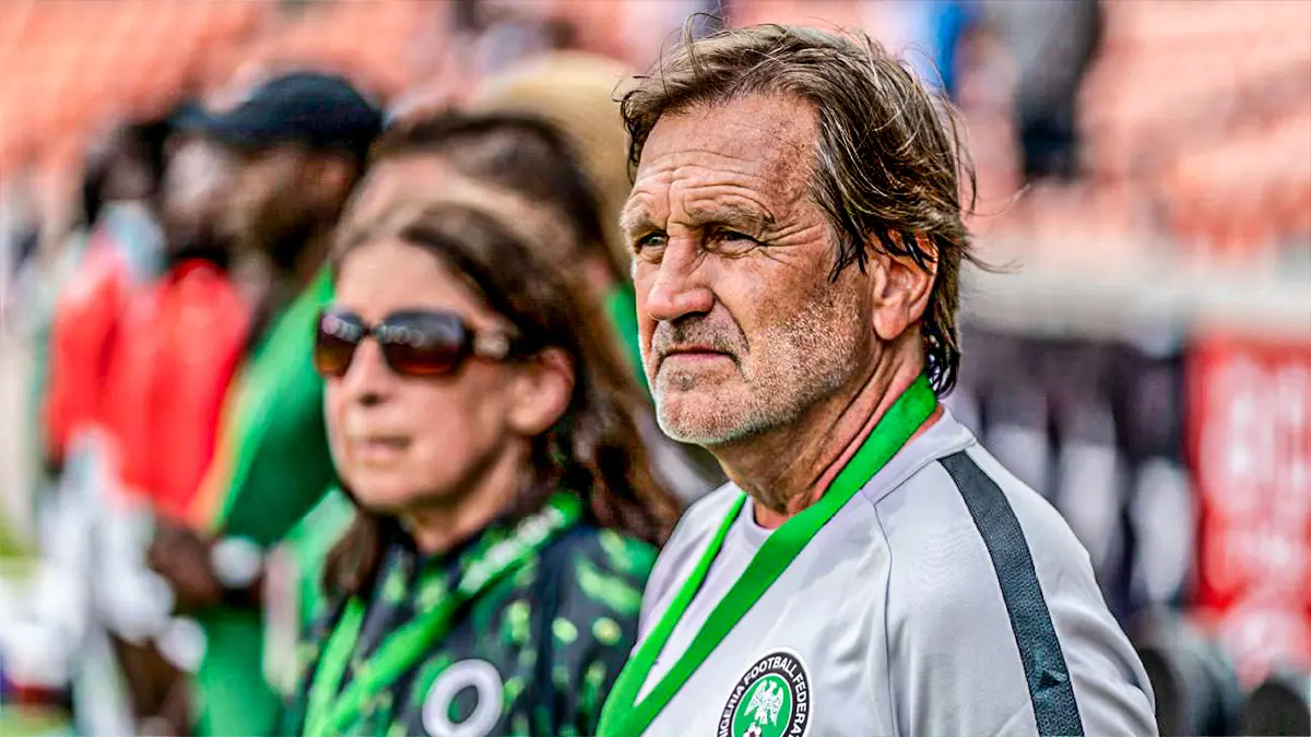 Super Falcons coach Randy Waldrum