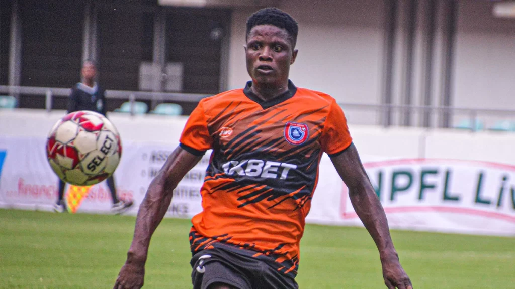 Akwa United forward Sani Suleiman