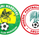 El-kanemi Warriors and NFF logos