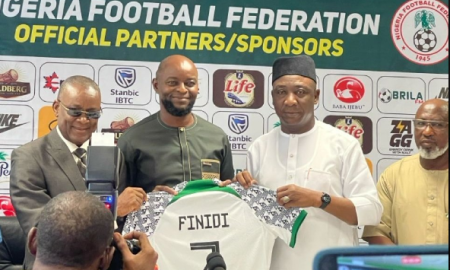 Finidi George unveiled as new super eagles coach