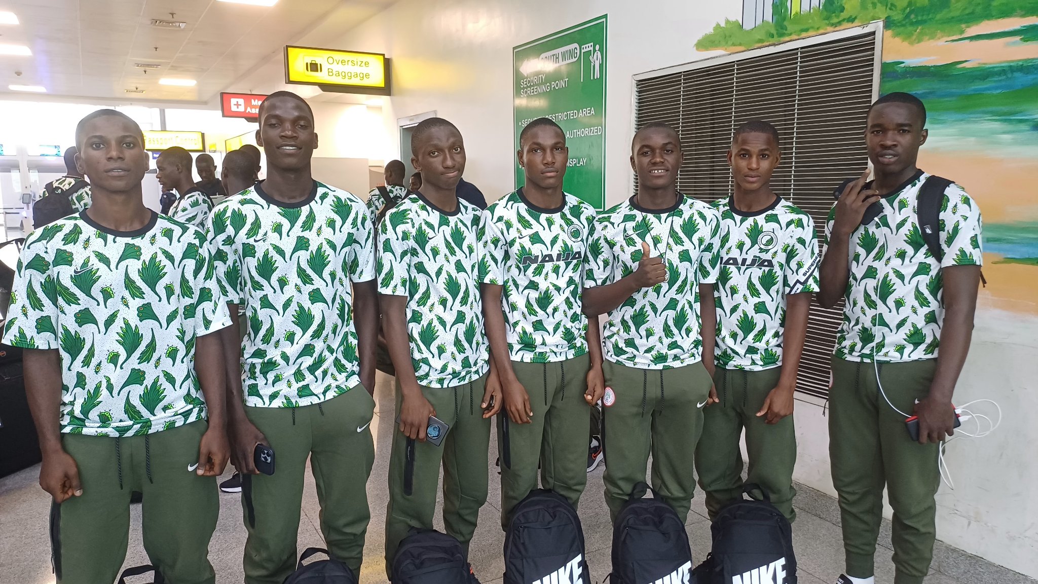 Golden Eaglets of Nigeria arrive for BUrkina faso WAFU U17 clash