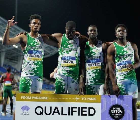 Nigeria Ghana and Liberia relay teams book Paris Olympic games qualification