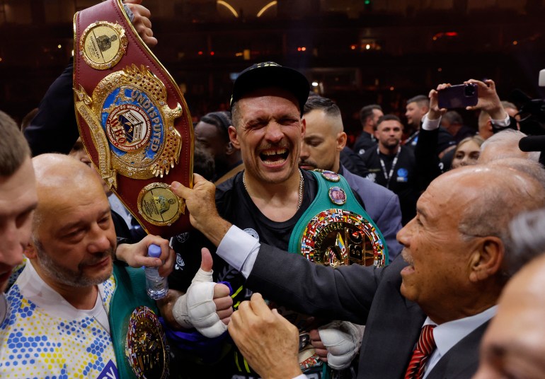 Tyson Fury suffered a split-decision points defeat against Oleksandr Usyk, who made history by becoming boxing's first four-belt undisputed heavyweight champion.