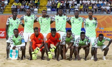 Nigeria beach soccer win