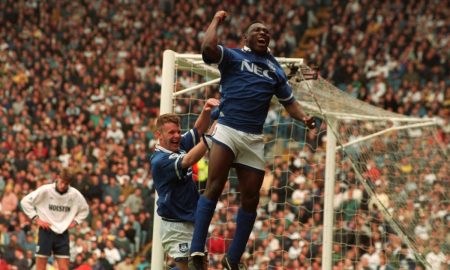 Daniel Amokachi of Everton