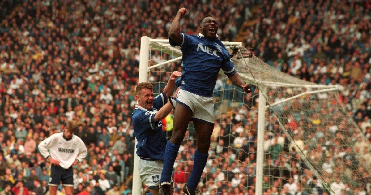 Daniel Amokachi of Everton