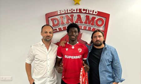 Blessed Stars Football Academy has confirmed the transfer of their player, Godwin Udosen, to Romanian football club Dinamo Bucharest.