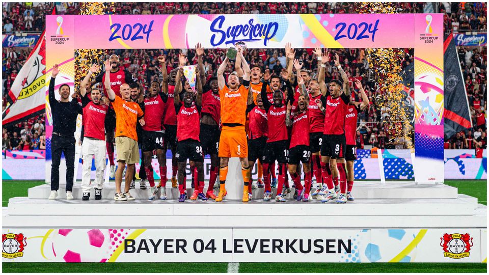 Victor Boniface and Nathan Tella played key roles as Bayer Leverkusen won the German Super Cup in a dramatic penalty shootout against Stuttgart.