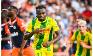 Moses Simon has begun the new Ligue 1 season on a high note, playing a crucial role in Nantes' impressive 3-1 away victory against Montpellier.