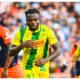 Moses Simon has begun the new Ligue 1 season on a high note, playing a crucial role in Nantes' impressive 3-1 away victory against Montpellier.