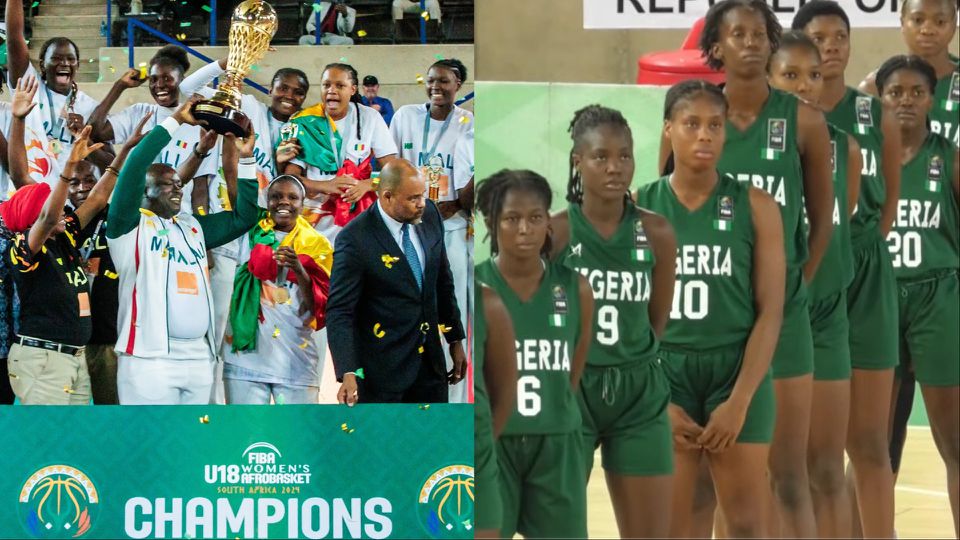 Nigeria vs Mali at 2024 FIBA U-18 Women's Afrobasket