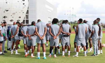 super eagles training