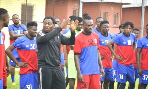 Lobi Stars has dismissed rumors suggesting that head coach Daniel Amokachi has resigned following a disappointing draw against Heartland FC.