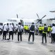 The Ghana Black Galaxies have arrived in Uyo for their highly anticipated second-leg CHAN qualification match against Nigeria's Super Eagles B, set to take place at the Godswill Akpabio International Stadium.