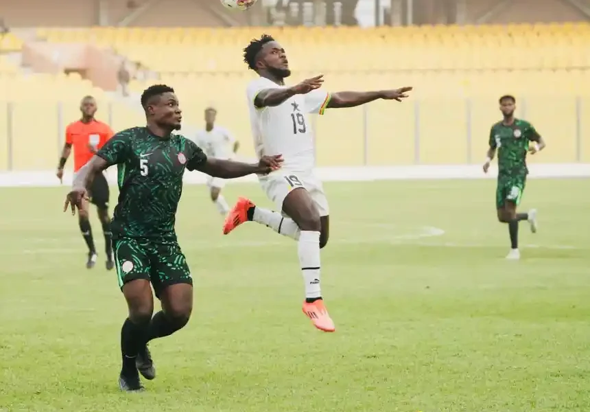 Super Eagles B held to a 0-0 draw against Ghana