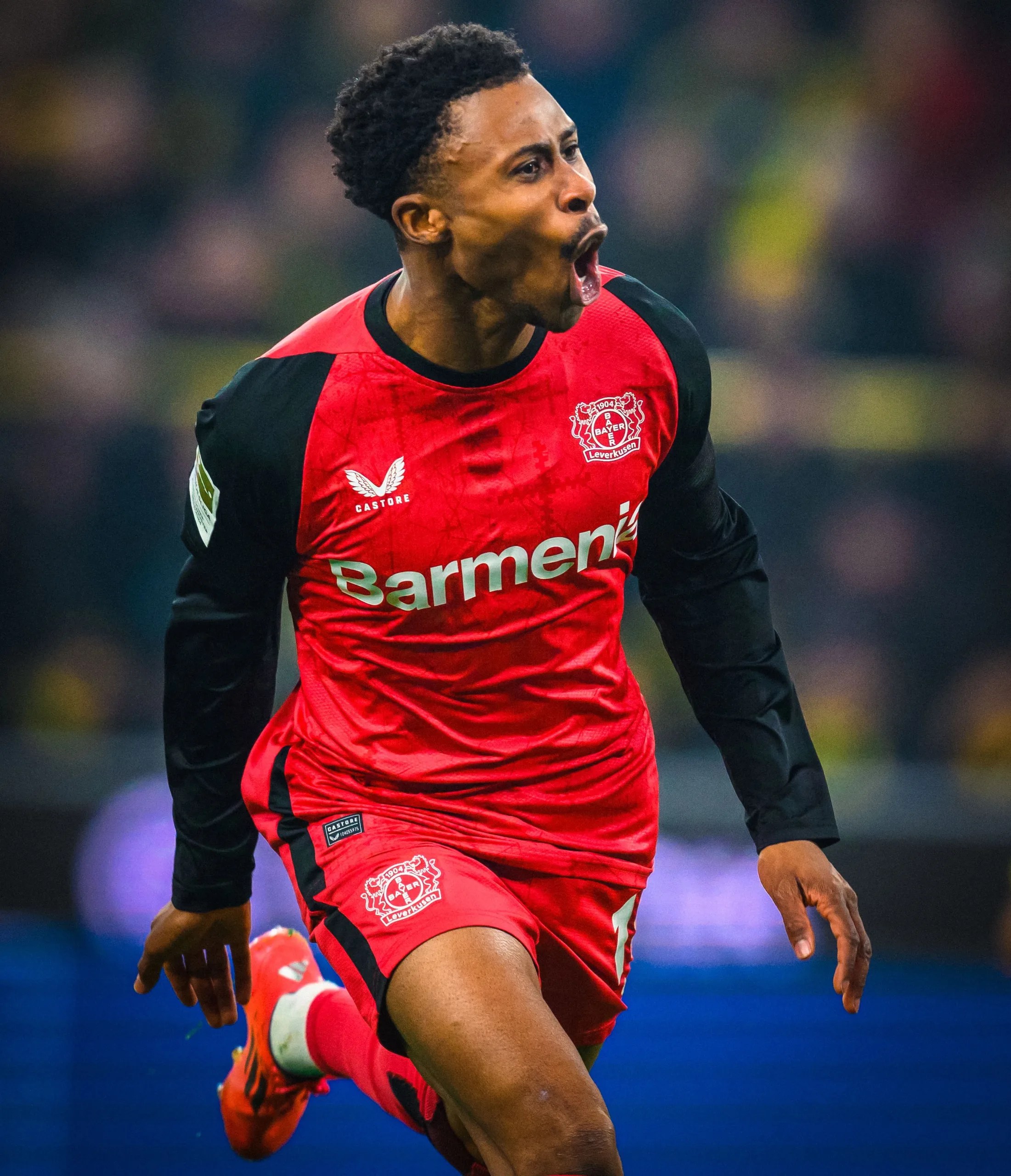 Super Eagles forward Nathan Tella made a statement in Bayer Leverkusen’s first Bundesliga match of 2025, scoring just 24 seconds into a thrilling 3-2 victory over Borussia Dortmund.