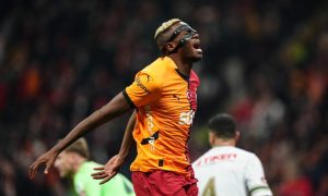 Victor Osimhen, Nigeria international and Galatasaray striker, will miss the club’s first playoff match in the UEFA Europa League after picking up his third yellow card in the competition during Thursday’s 2-1 defeat to Ajax in Amsterdam.