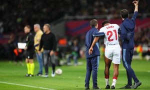 Chidera Ejuke is closing in on a long-awaited return after a hamstring injury sidelined him since Sevilla’s defeat to Barcelona.