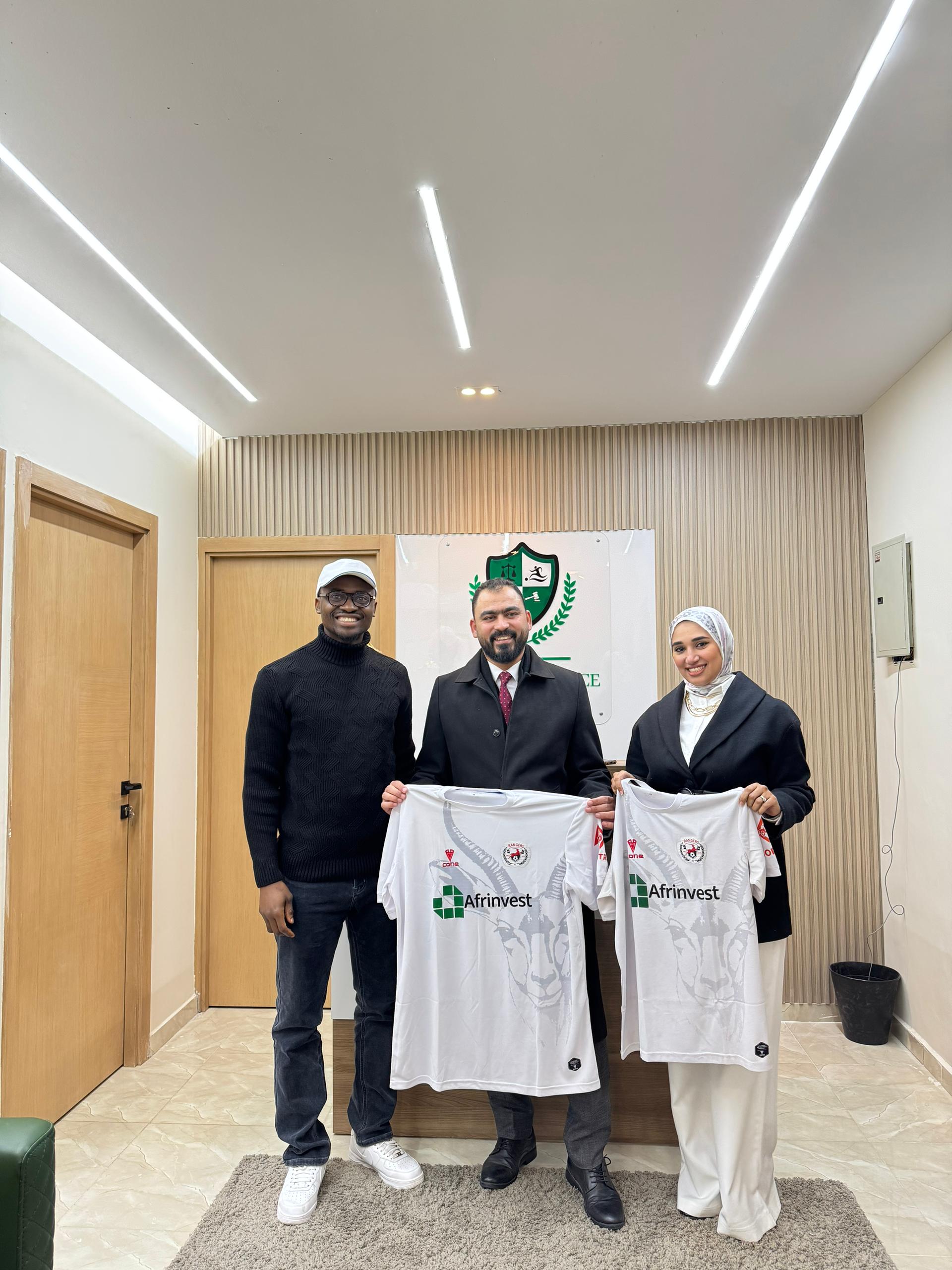 Rangers FC’s CEO Barrister Amobi Ezeaku recently visited the prestigious Sports and Justice Law Firm in Cairo, Egypt.